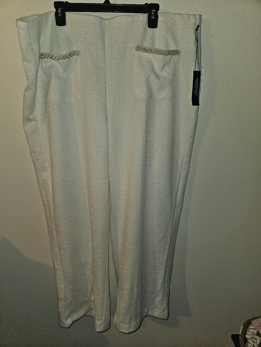 Jones & Co New York Womans White Pants Size 3x